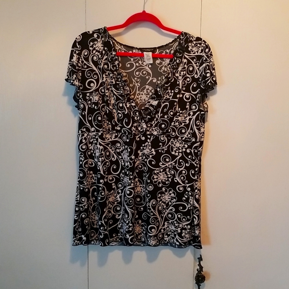 Plus size casual top 1X